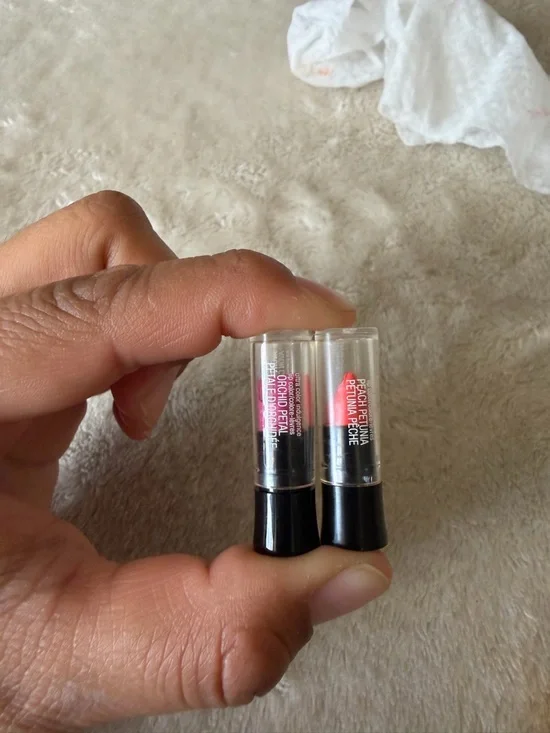 avon sample lipsticks orchid petal & peach petunia - Picture 10 of 10